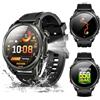 DOOGEEEco Anywise W1 AI Smartwatch Uomo,GPS Dual-Band Integrato,5ATM Impermeabile Militare Smart Watch,1.43 AMOLED Fitness Tracker Per Android iOS,170+Sports Modes,Answer/Make Call/12 Days Battery