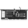 WLTree Batteria DXGH8 per Dell XPS 13 7930 9380 9370 13 7391 7390 2-in-1 7490 Latitude E3301 3301 Vostro 5391 5390 Serie P113G001 P82G P82G001 0H754V H754V G8VCF G8VCF6C HK6N5 P130G P114G Battery