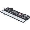 T6 Power Batteria per Lenovo ThinkPad X1 Carbon Gen 9th, Li-Pol, 15,44 V, 3695 mAh (57 Wh), nero