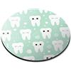 Destination Vinyl Ltd Tappetino per mouse rotondo - modello dentista dentista dentista infermiere ufficio regalo - RM14414