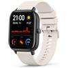 Tobfit Cinturino in Silicone Sportivo 20mm per Amazfit GTS/GTS 2/GTS 2 Mini/GTS 2e/GTS 3/GTS 4/GTS 4 Mini/GTR 42mm (Luce Stellare)