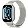 PaceBid 22mm Cinturino Compatibile con Xiaomi Redmi Watch 5 Active/Lite, Inossidabile Acciaio Metallo Magnetico Cinturino di Ricambio per Xiaomi Watch S5 46mm/S4 47mm/S4 Sport/S3/S1 Pro - Starlight