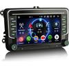 erisin 7 Android 16 4GB+64GB Autoradio per Skoda Octavia Superb Fabia Combi Roomster Yeti Touchscreen GPS Navigatore Auto CarPlay Wifi Bluetooth 5.0 DSP Canbus Touchscreen SWC DAB+