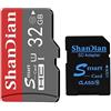 Generisch SHANDIAN Smart SD Card 32GB High Speed Class 10 Micro Memory SD Card 32GB SD Card SD/TF Flash Card per telefono
