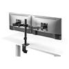Superior Electronics Supporto Doppio Monitor da Tavolo 17-32 | Montaggio a Scrivania | Braccio Regolabile con Rotazione 360° | Compatibile VESA 75x75 100x100 | Carico 9 kg per Monitor | SUPSPC002