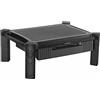 StarTech Supporto per Monitor Regolabile fino a 32, 10kg (MONSTADJD) | Portata 10kg, Cassetto Portaoggetti, Salvaspazio