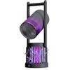 Electri-HQ 3 in 1 Lampada Antizanzare Elettrica, Con ventilatore e illuminazione a LED Lampada Zanzare UV Zanzariera Elettrica, Uccidi Trappola Insetticida Zanzare per Giardino Interno campeggio (nero)
