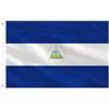 AhfuLife Bandiera del Nicaragua, 9 x 1,5 m, doppio lato con occhielli in ottone per feste di calcio olimpico, bar, giardino, decorazione per interni ed esterni