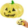 Generic Palla antistress da spremere alla frutta, gigante, grande, carina, realistica, con mele, formaggio, morbida palla sensoriale, divertente decorazione da scrivania, idea regalo per feste (zucca-B)