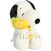 Aurora Adorable Peanuts Big Hugs Snoopy & Woodstock Stuffed Animal - Officially Licensed Toys for all Snoopy Fans - Nostalgic Gift for Adults And Birthday Celebrations - 12 Inches