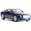 RMZ City 1:36 Diecasting Alloy Car Model Bentley Continental GT Toy Car, Pull Back Veicoli Giocattolo per Bambini Bambini Ragazzi Ragazze Regalo Blu