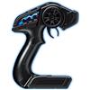 Womaqu Accessori per Auto RC Trasmettitore 2.4GHz, Pezzi di Ricambio Trasmettitore RC per 14431 14412 14411 (Ricevitore Non Incluso) (Nuovo)