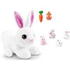 Zuru Jeu interactif - ZURU - PETS ALIVE Mama Bunny & Baby - Lapin sonore - 10 sons - Bébés surprises
