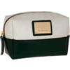 Camomilla Milano Necessaire Trucco Donna, Pochette Trucco, Collezione Duo di Classe, Misura M, Colore Verde