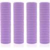 PIDOUDOU 100 elastici per capelli da donna, per ragazze, per coda di cavallo, elastici per capelli per donne e ragazze (viola)
