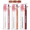 Probuk Set 3 Pezzi Lip Liner Peel Off,Peel Off Lip Liner Stain, Plump,Macchia Labbra a Lunga Durata,Tinta Labbra Waterproof a Lunga Durata, Senza Transfer,Alta Pigmentazione,Naturale duraturo,Finitura Opaca