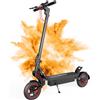 iScooter W8 monopattino elettrico adulto,Autonomia 45km,Batteria 54.6V 14Ah,Monopattino Elettrico Pieghevole All-Terrain con Pneumatici Antiscivolo,Sospensione a Molla,Display LCD (W8)