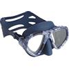 SEAC One, Maschera Sub per Immersioni Subacquee e Snorkeling con Custodia, Predisposizione Graduata per Miopia Unisex Adulto, Camo Blu