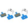 Elvedes - Set di pastiglie Freno Organic Velo/MTB/E-Bike/Strada per Avid Db1/Db3 e Sram Level TL, Unisex, da Adulto, Colore: Blu (Confezione da 2)