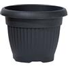 Prosperplast Vaso da fiori 48L Terra 55x55x43 cm, Antracite