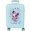 Disney Super Helpers Valigia da Cabina, Rigida ABS, Chiusura a Combinazione Laterale, 4 Ruote Doppie, Bagaglio a Mano, Turchese