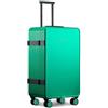 TUPLUS Valigia da Viaggio in Alluminio con 4 Ruote Valigia Rigida Grande Valigia da Cabina conLucchetto TSA, Serie Core (Verde, 72 x 43,5 x 26,5 cm/63L)