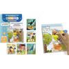 J.A.D.E - Set di 12 Libri da Colorare Magici con l'Acqua - Attività Creativa - 030641PA - Viaggio - Gioco per Bambini - Riutilizzabile - Senza Macchie - Design Francese - Dai 2 Anni in Su