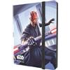 Gamegenic, Star Wars: Unlimited Casual Album 18 tasche - Qui-Gon Jinn/Darth Maul, 20 pagine, 18 tasche per lato, apertura laterale, fino a 360 carte