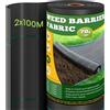 OUNUO Telo Pacciamatura Anti Erbacce, 2m x 100m, Pacciamatura Permeabile all'Acqua, Resistente allo Strappo, Elevata Resistenza UV, 70g/m² Telo Anti Erbacce per Giardino e Orto