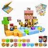 HUIZHOU Costruzioni Magnetiche per Bambini, Set di Blocchi Magnetici Montessori, Giocattolo Educativo STEM per Creatività, Mattoncini Magnetici 3-8 Anni Regalo（100 pezzi）