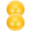 COHEALI 2 Pezzi Palla Pilates Grande in Pvc Antiscoppio per Allenamento Equilibrio e Fitness Indoor per Esercizi di Yoga e Pilates