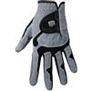 Zpengtai Guanti Golf Guanti da golf sportivi uomo Mano sinistra Micro fibra Morbida antiscivolo Particelle Attrezzatura traspirante(Light Grey,Size 25)