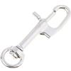 MEYTXOA Gancio per Barca 316 Stainless Steel Swivel Snap Hook Set | 3PCS Dual Head Marine Diving Clip