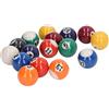 AKLOSIPY Set di Palline da Biliardo da 16 Pezzi da 32 Mm - Palle da Biliardo a Impatto per Bambini, Sale Giochi e da Tavolo Portatile - Include 15 Palline Numerate + Bianche
