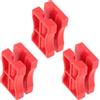 Luxshiny 3 Pezzi Kit di Attrezzi per Freno Idraulico Bici, Blocco Tubo Rosso