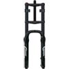 HWEVDHJ Forcella Ammortizzata Aria 20 Corsa 190mm Forcella Per Bicicletta QR 9mm