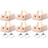 OAUWYUBA Pastiglie Freno Bici Pastiglia Freno a Disco Idraulico Adatta per B01S B05S Parte Freno Bici da Strada Adatta per Shimano MT200 M535(Sintered 6Pairs)
