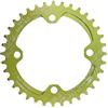 DUANSIYU Corone per Bicicletta Rotondo 104BCD Corona Larga 32T 34T 36T 38 Denti Guarnitura Bicicletta 104 BCD Monoplate Bike Plate(34T,Green)