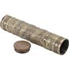 Elarvlo Contenitore per Tubi in Metallo, Design Impermeabile in Rilievo, Portatile, Sigillato, per Viaggi in Campeggio All'aperto (Bronzo)