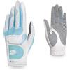 Zpengtai Guanti Golf Guanti da golf donna sportivi in tessuto for mano sinistra e destra, traspiranti, con protezione del palmo