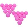 ibasenice 100 Pezzi Palline da Ping Pong in Plastica Pp da 40mm senza Cuciture senza Logo, Superficie Opaca Resistente per Giochi Scolastici e Intrattenimento al Carnevale