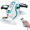 Mobiclinic®, Pedaliera Riabilitazione, 12 Livelli di Velocità, Pedalata Assistita, Bidirezionale, Display Multifunzione, Timer, per Gambe e Braccia, Mini Bike, Pista