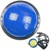 Fzaqwen Ball Palla Equilibrio Mezzo Sfera Balance con Cupola Testurizzata Massaggiante Base Robusta PVC Portata 300 Kg Adatta per Allenamento Core Pilates