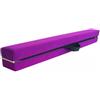 Tdoutop Trave di Equilibrio Bambini Trave Ginnastica Pieghevole Attrezzo Allenamento Imbottito Compatta Portatile con Cinghia Adatta per Casa Giardino attività Sportive, Array, Nero, 1.8 Metri