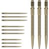 Mission Darts Mission R2.5 Rapid GV1 - Punte per freccette con punta in acciaio, 30/40 mm, 3 colori, 40 mm, colore: Argento