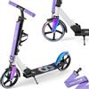 Movino Infinity Monopattino Per Bambini E Adulti Scooter Da Città Pieghevole Ruote Grandi Da 200 mm Portabottiglie Cinghia Di Trasporto