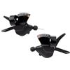 AYBDSJNWSF Leva del cambio con grilletto for mountain bike 2X7 2X8 3X7 3X8 velocità 14v 16v 21v 24v Set(3x7 speed)