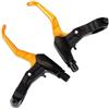 NHABXGDS Biciclette Tamburo Freno Posteriore Freno a Tambur Manopole Freno per Bicicletta in Lega di Alluminio FR5 per Leve Freno Colorate per Bici da Strada MTB(Yellow)