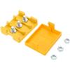HGENAHGTF Scatola di isolamento per bici elettrica Connettore per cavo batteria di fase Controller per motore per bici Scatola di collegamento Accessori accessori per bambini