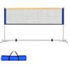 LYUCAYHQ Supporto per Rete da Badminton con Rete, Altezza da 95cm a 225cm